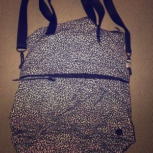 Lululemon Black and White Bag